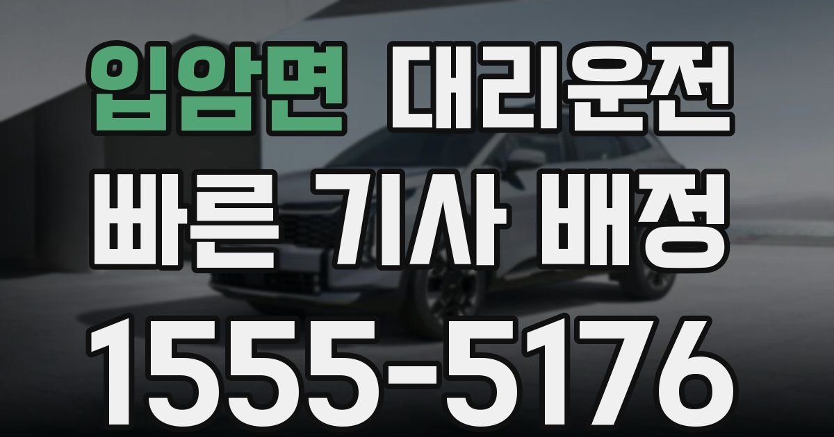 일일대리기사