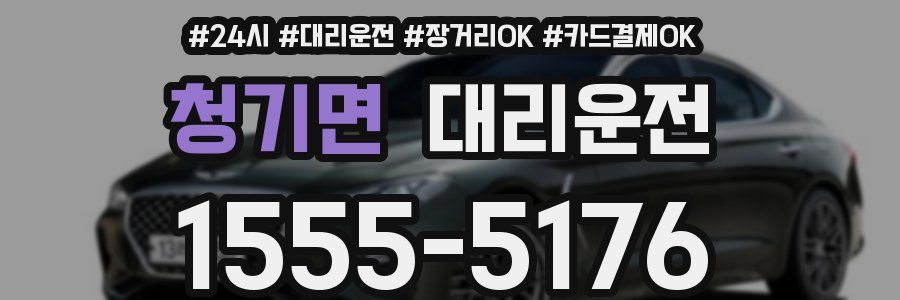 청기면 대리운전