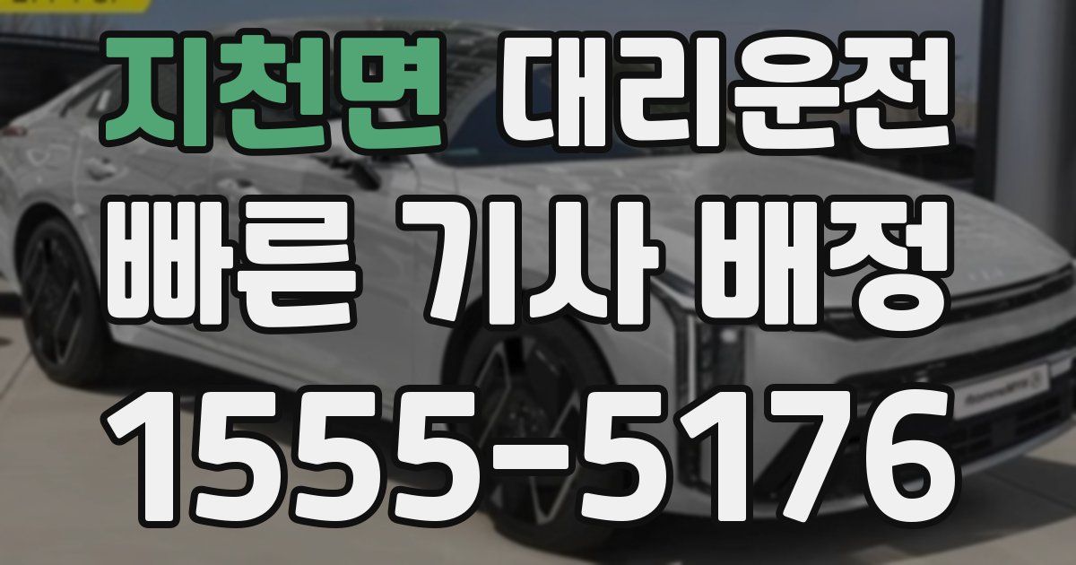 일일대리기사