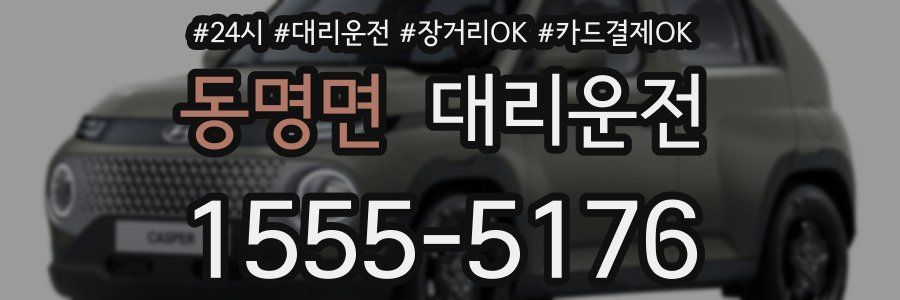동명면 대리운전