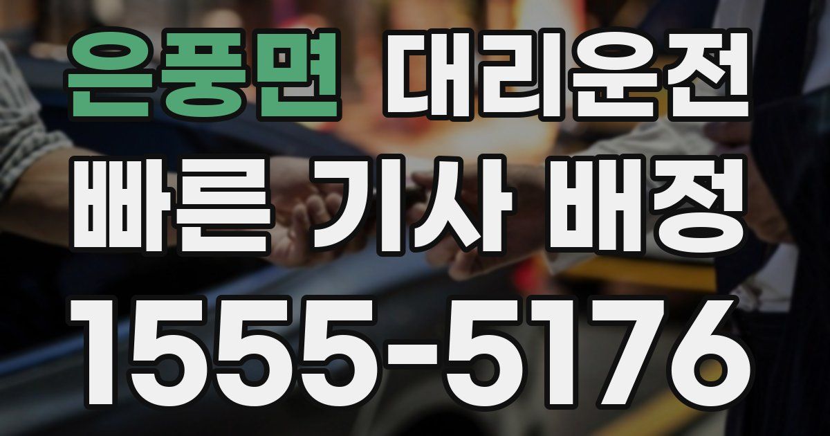 일일대리기사