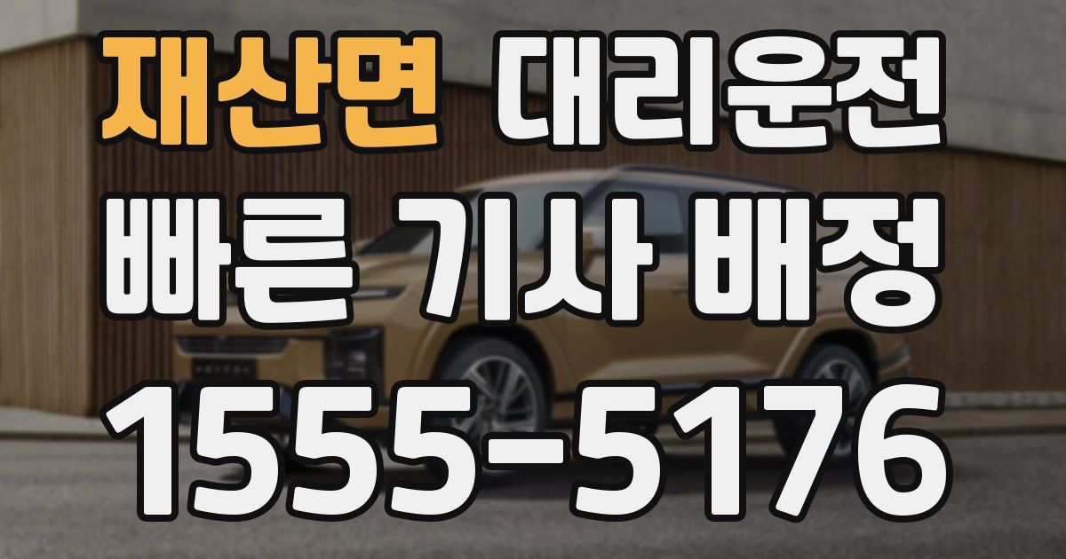 일일대리기사