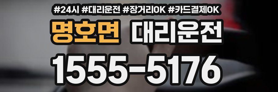 명호면 대리운전