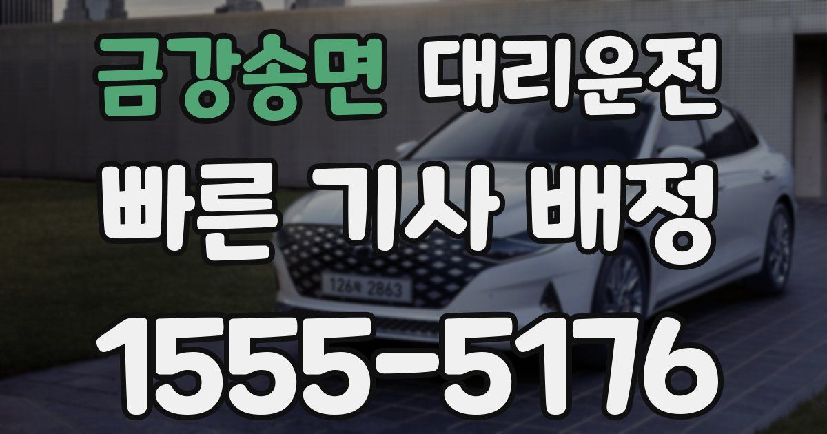 일일대리기사