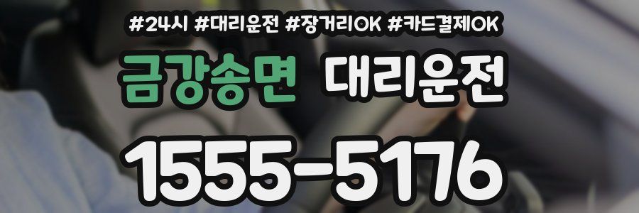금강송면 대리운전