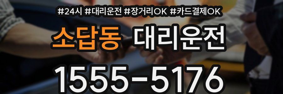 소답동 대리운전