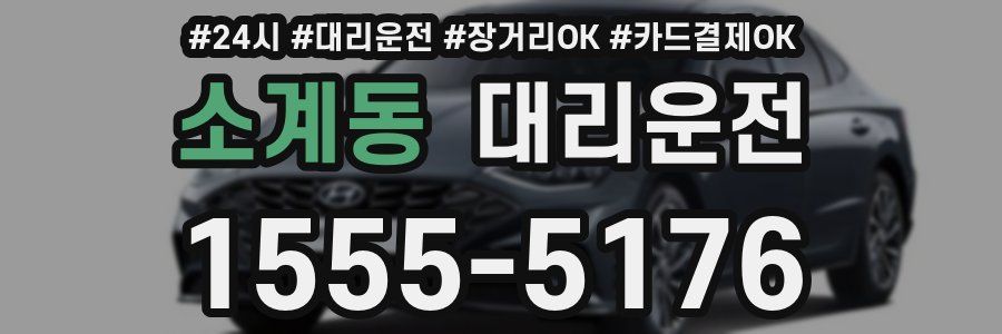 소계동 대리운전