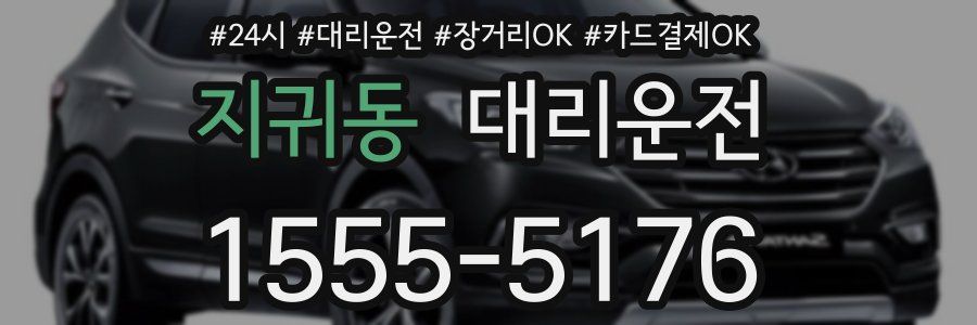 지귀동 대리운전