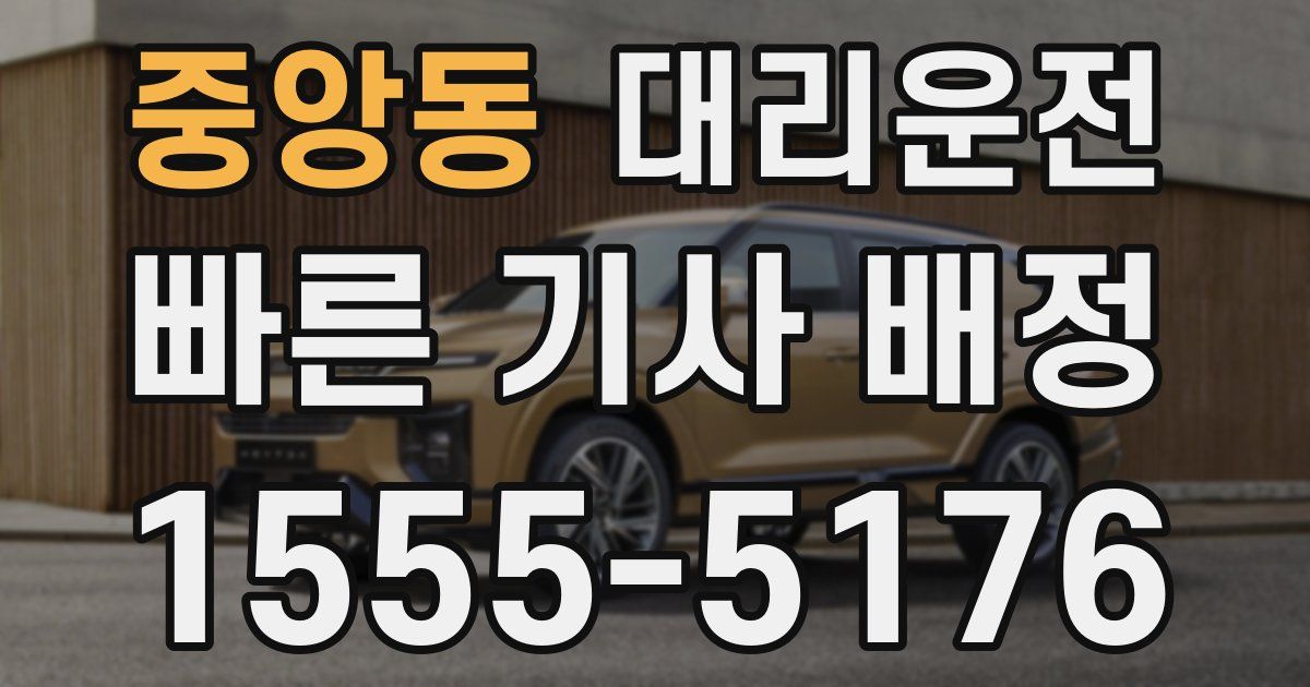 일일대리기사