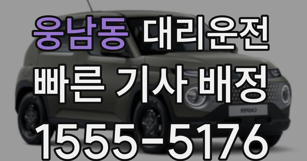 일일대리기사