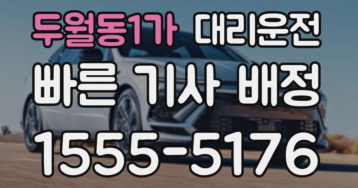 일일대리기사