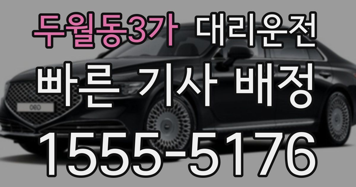 일일대리기사