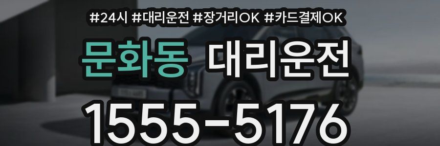 문화동 대리운전