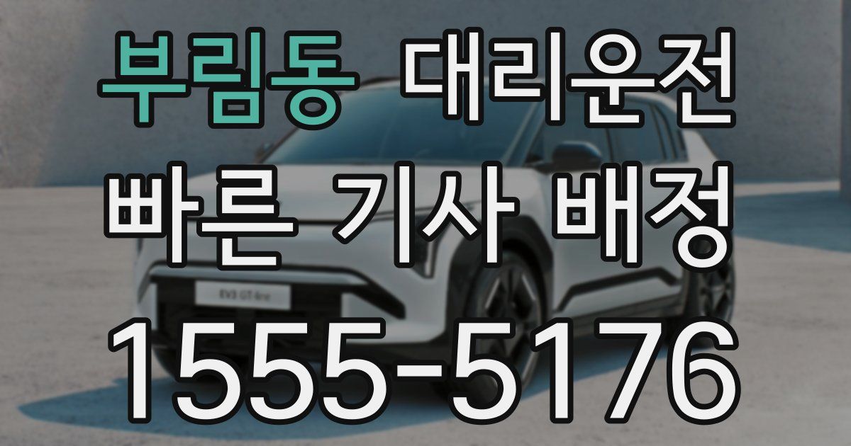 일일대리기사