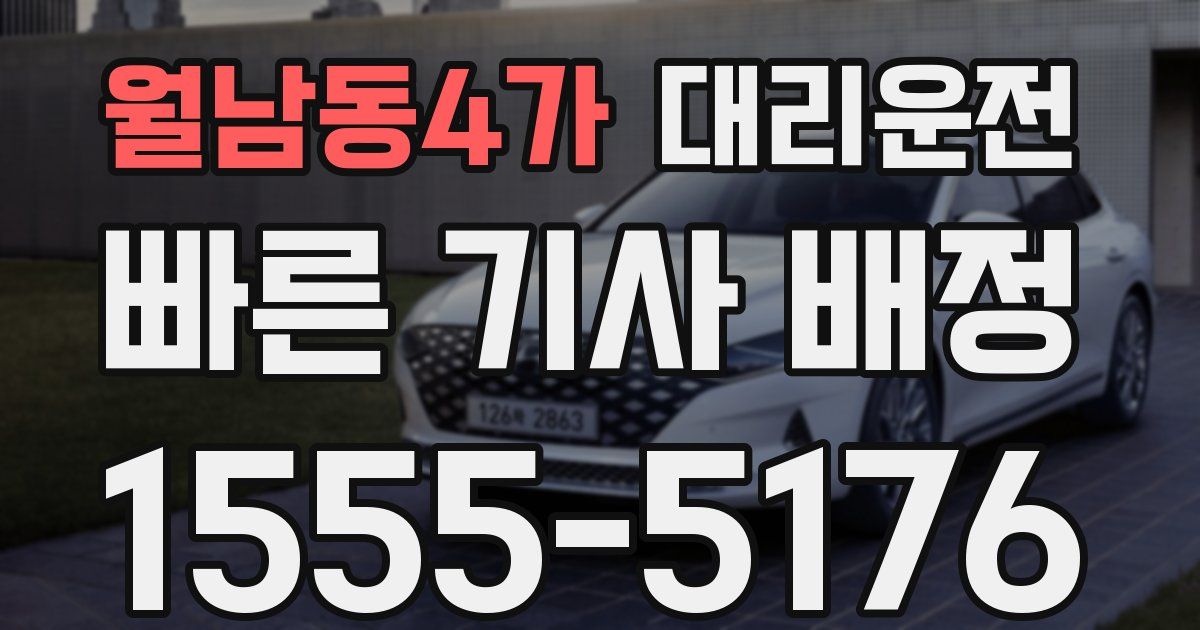 일일대리기사