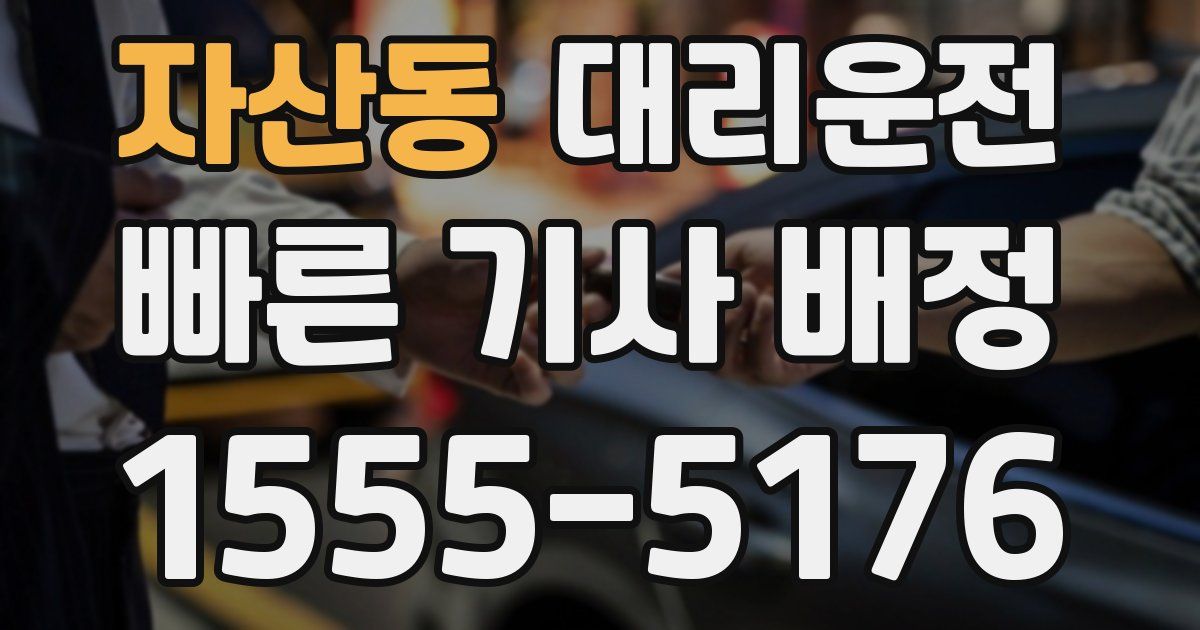 일일대리기사