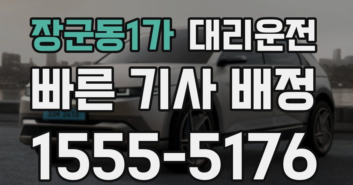 일일대리기사