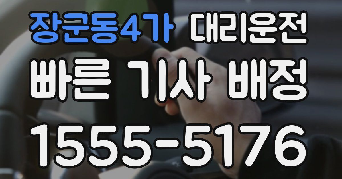일일대리기사