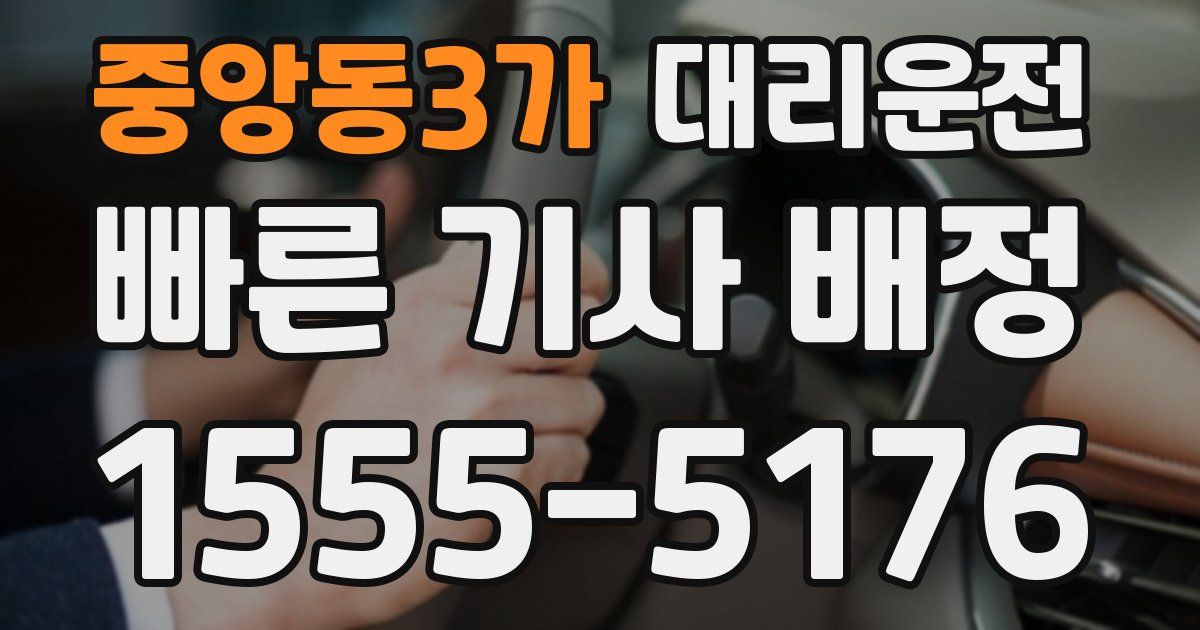 일일대리기사