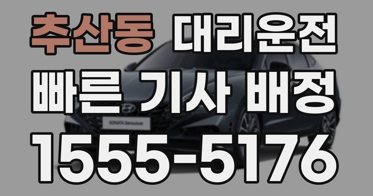 일일대리기사