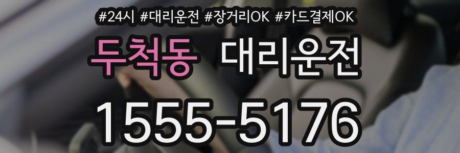 두척동 대리운전