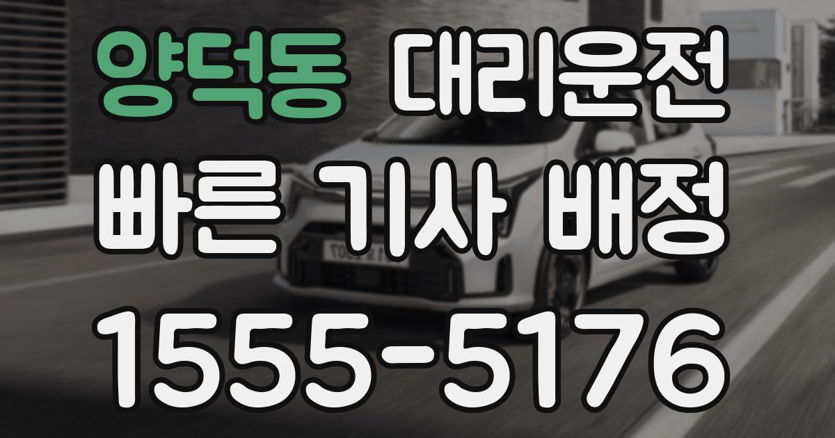 일일대리기사