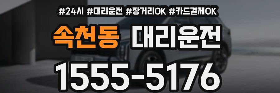 속천동 대리운전