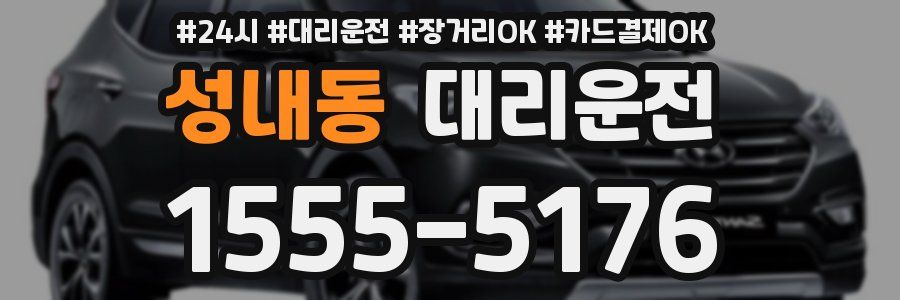 성내동 대리운전