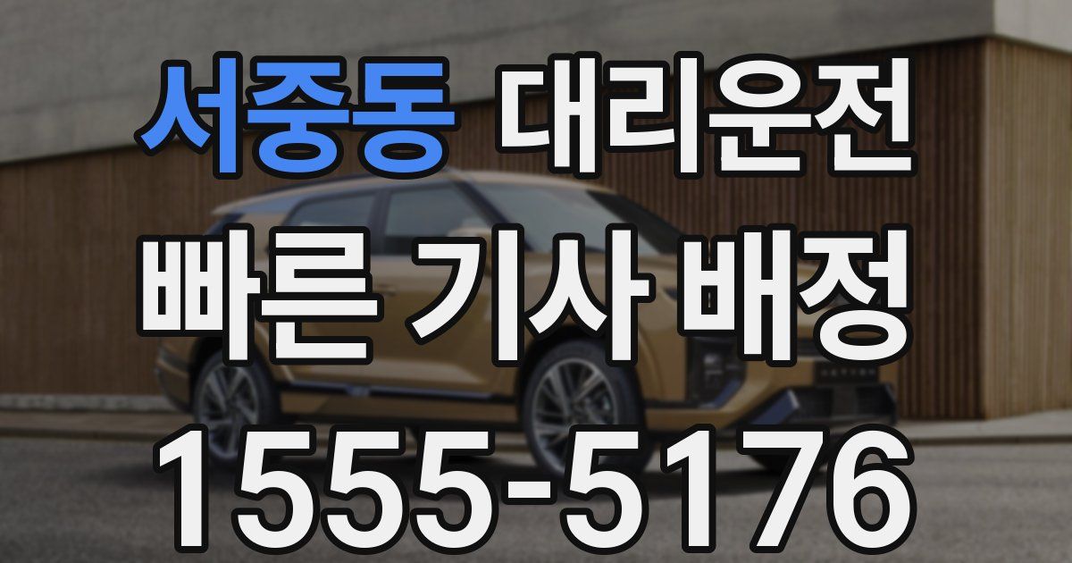 일일대리기사