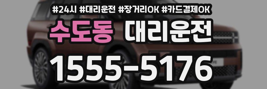 수도동 대리운전