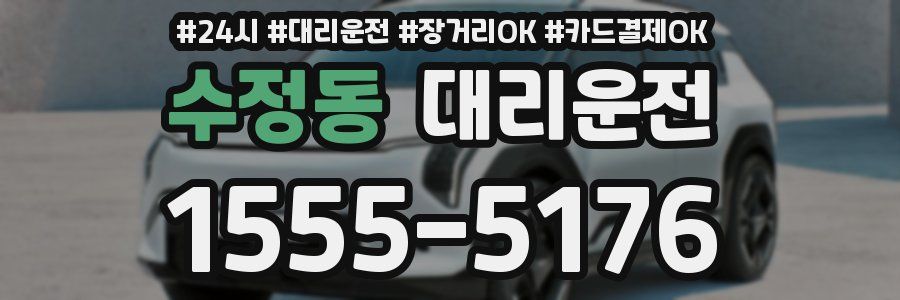 수정동 대리운전