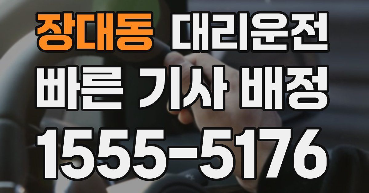일일대리기사