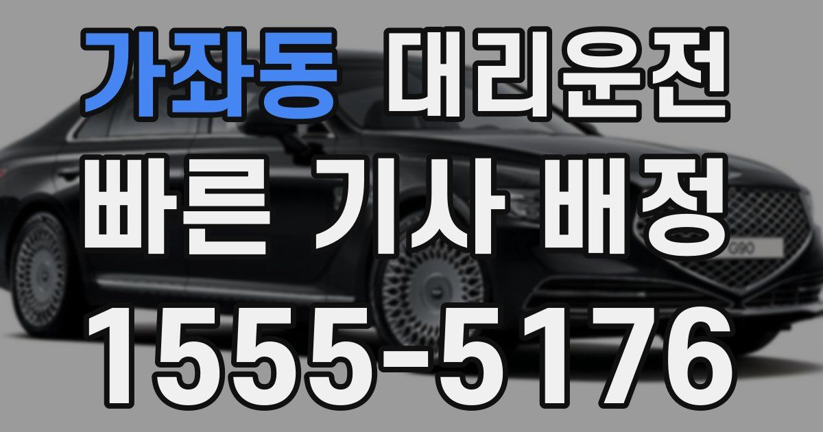 일일대리기사