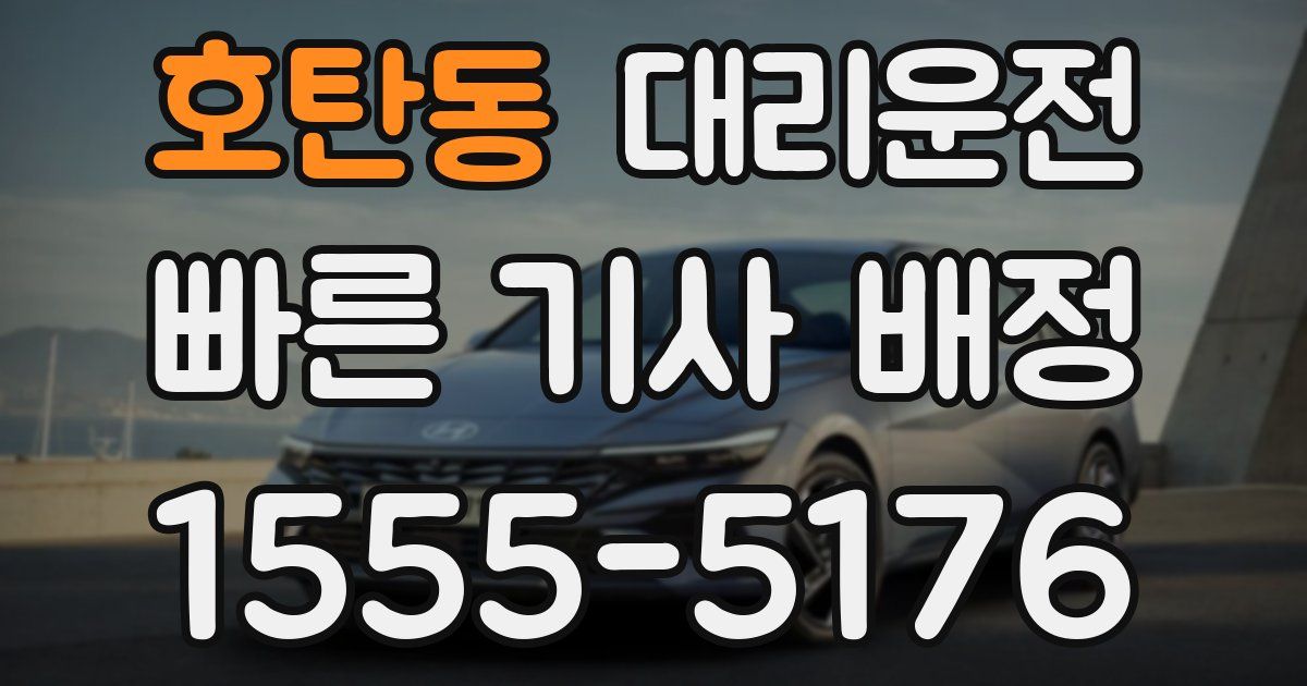 일일대리기사