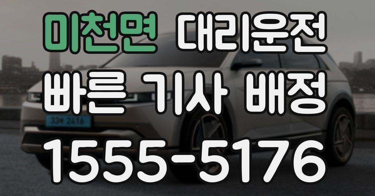 일일대리기사