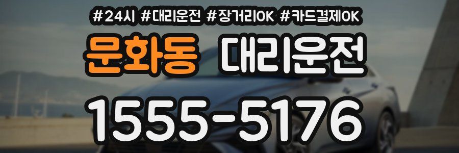 문화동 대리운전