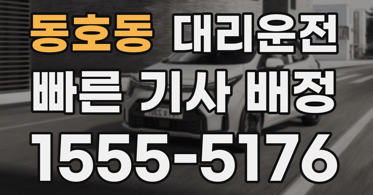 일일대리기사