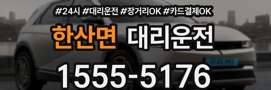 한산면 대리운전