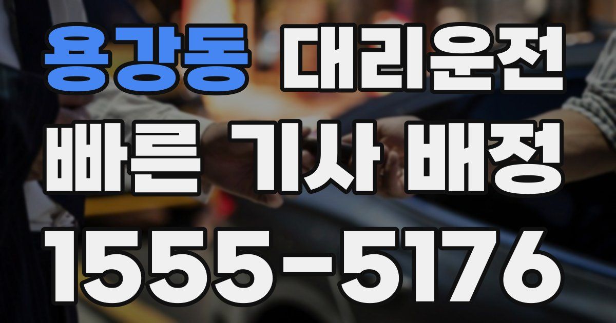 일일대리기사