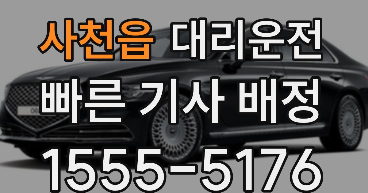 일일대리기사