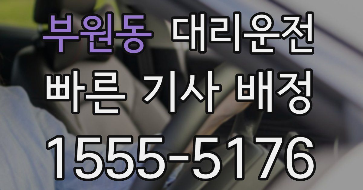 일일대리기사