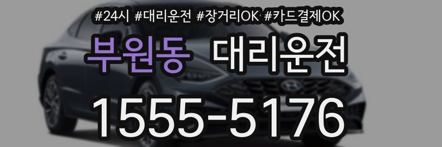 부원동 대리운전