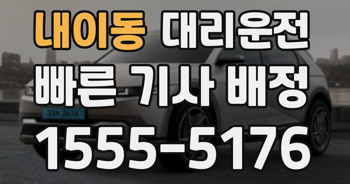일일대리기사
