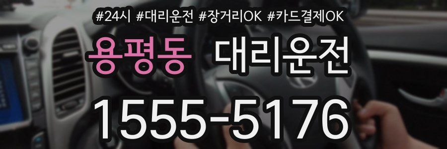 용평동 대리운전