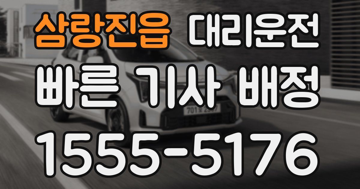 일일대리기사