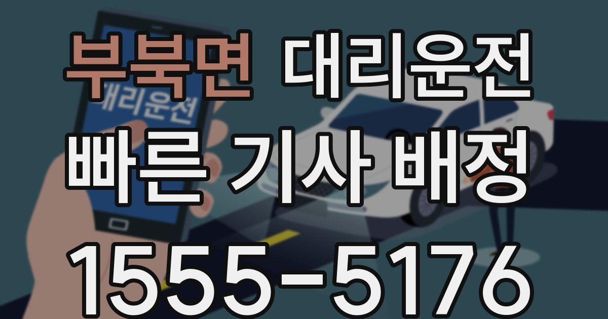 일일대리기사