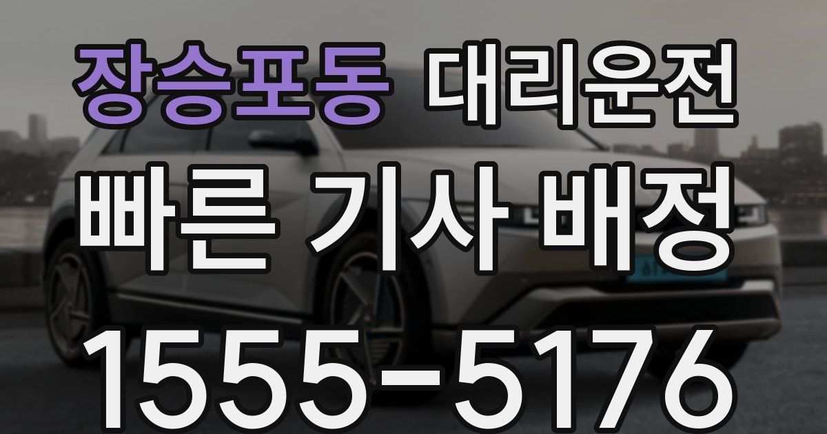 일일대리기사