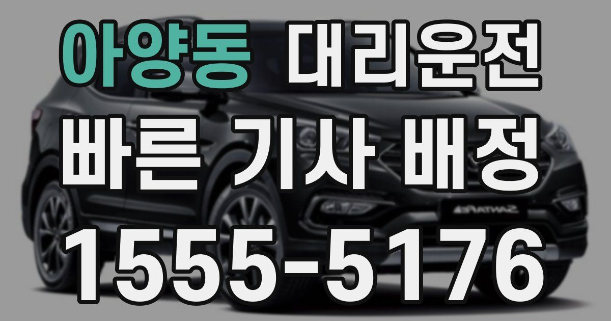 일일대리기사