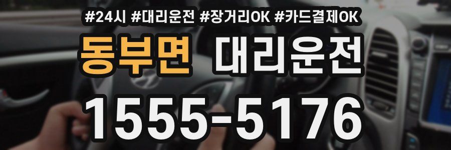 동부면 대리운전