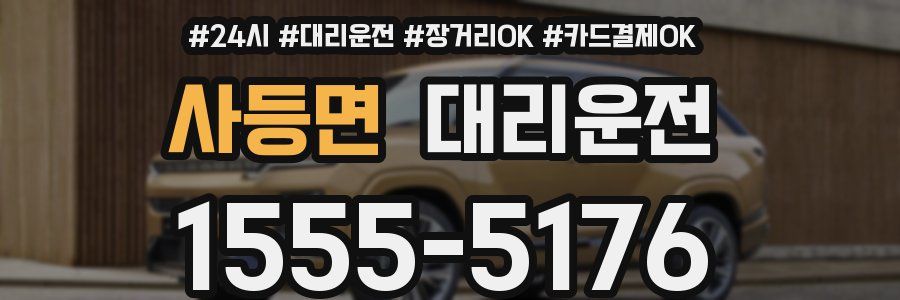 사등면 대리운전